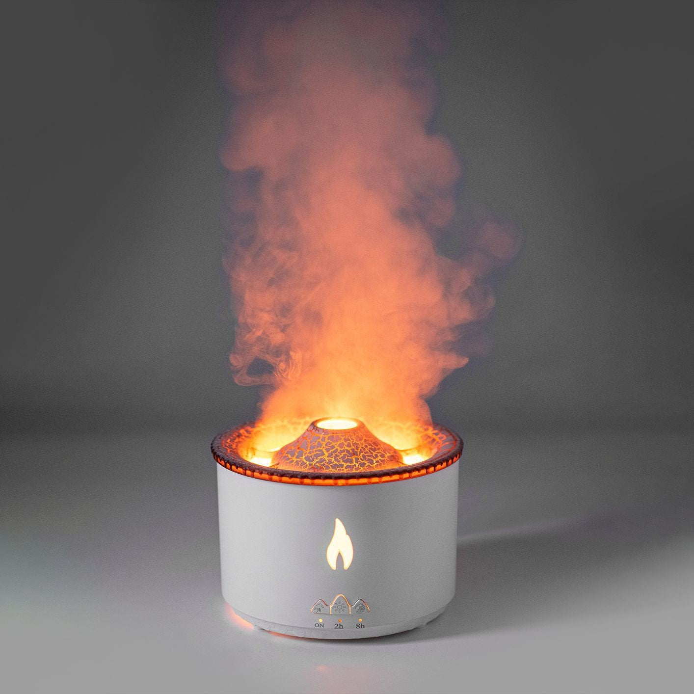 Flamme volcan humidificateur diffuseur d'arôme brumisateur à ultrasons –  RovaFlex